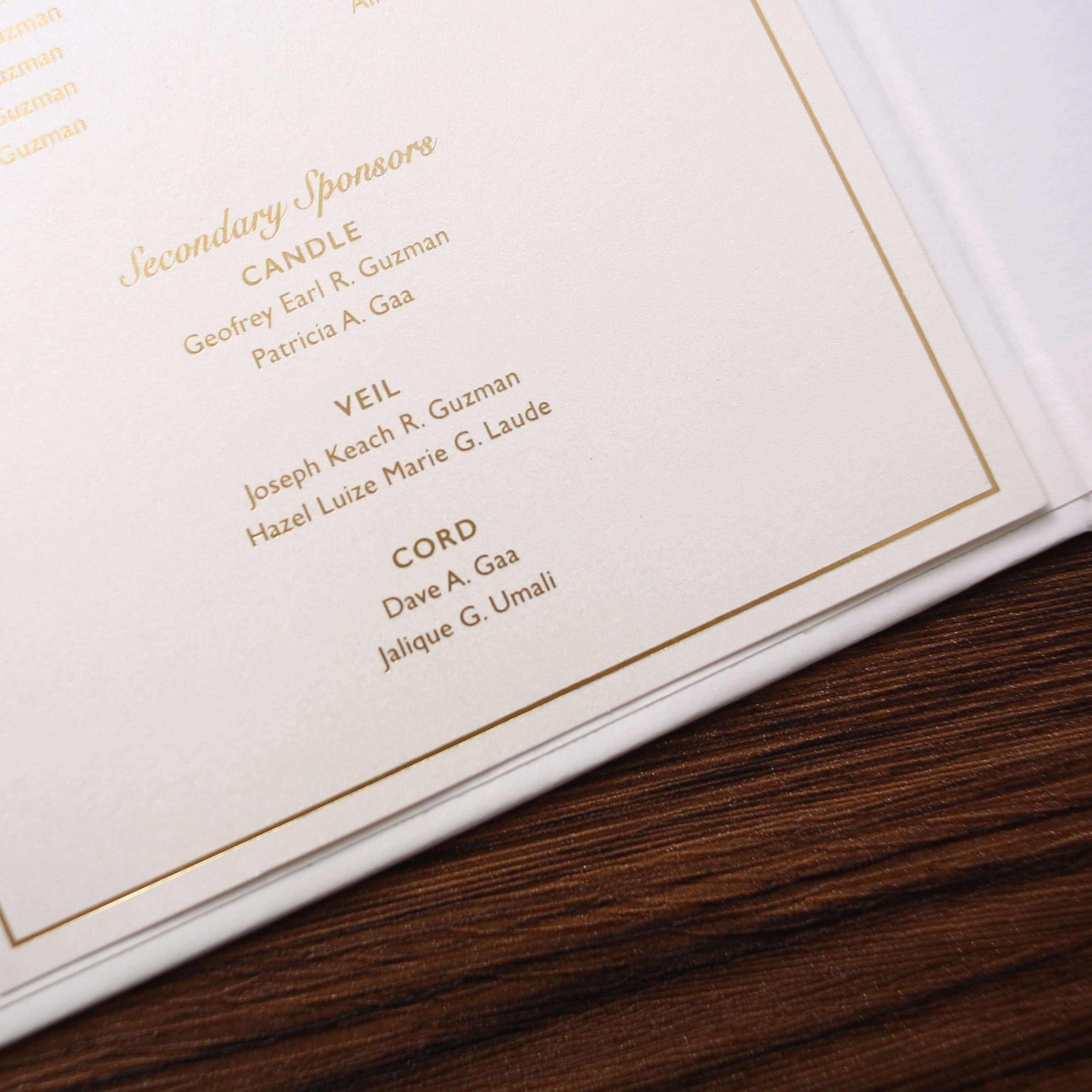 wedding invitation